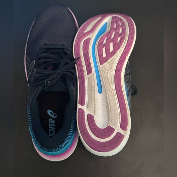 ASICS Women’s Glideride 2 Running Shoes | French Blue/Digital | Size 10 - Picture 4 of 5